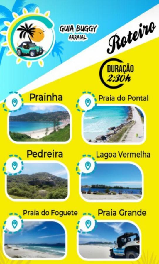 אריאל דו קאבו Serra Mar Suites,Lofts, E Casas A 300 Metros Das Praias מראה חיצוני תמונה